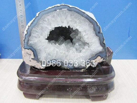 Ổ tụ tài đá agate, damayman.com