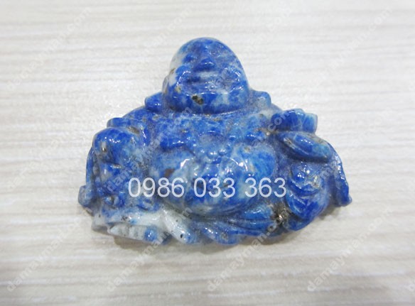 Mặt Dây Chuyền Di Lạc Đá Lapis Lazuli