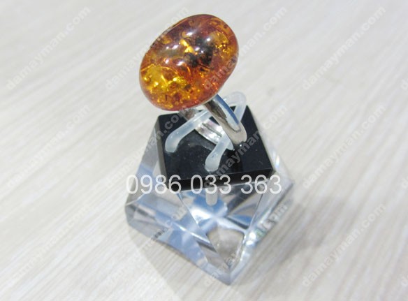 Nhẫn Nữ Hổ Phách (Amber)