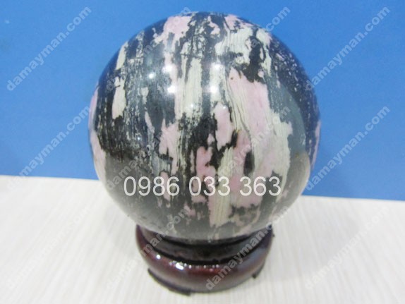 Quả Cầu Đá Ruby Lưới 800g