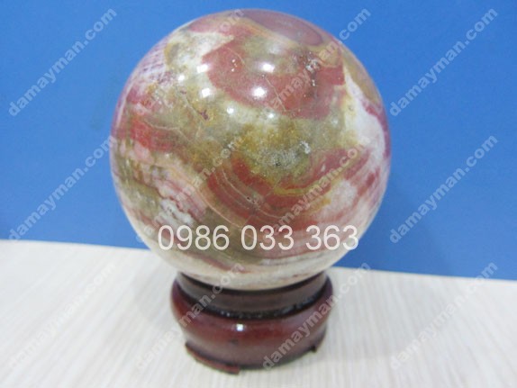 Quả Cầu Đá Chalcedony F60