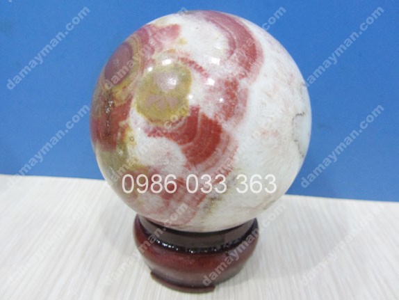 Quả Cầu Đá Chalcedony F60