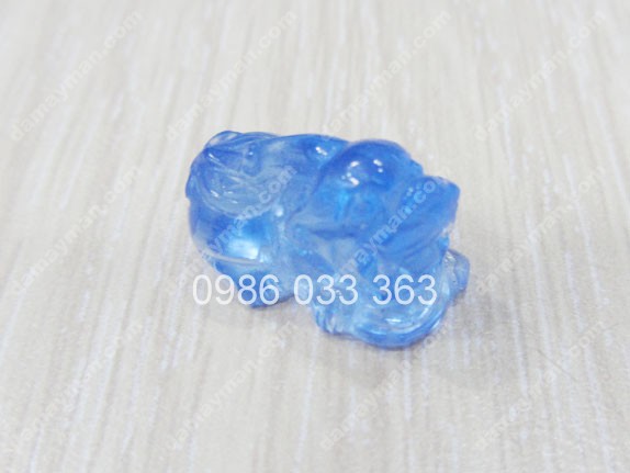 Tỳ Hưu Đá Sapphire Xanh