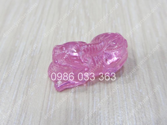 Tỳ Hưu Đá Sapphire Hồng