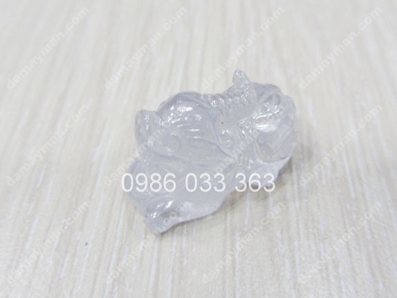 Tỳ Hưu Đá Sapphire Trắng