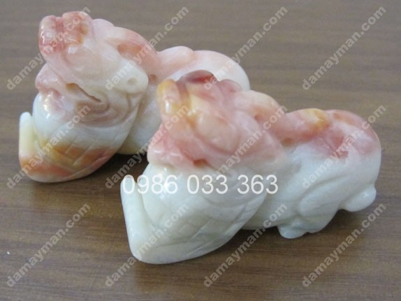 Cặp Tỳ Hưu Đá Chalcedony