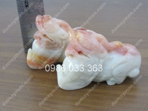 Cặp Tỳ Hưu Đá Chalcedony