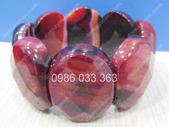 Vòng Tay Đá Mã Não (Agate)