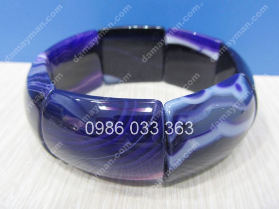 Vòng Tay Đá Mã Não (Agate)