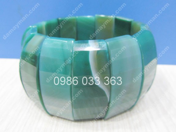 Vòng Tay Đá Mã Não (Agate)