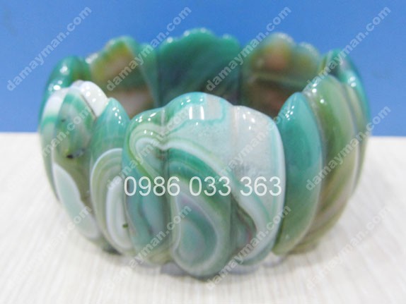 Vòng Tay Đá Mã Não (Agate)