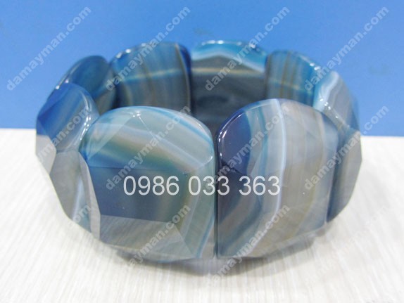 Vòng Tay Đá Mã Não (Agate)