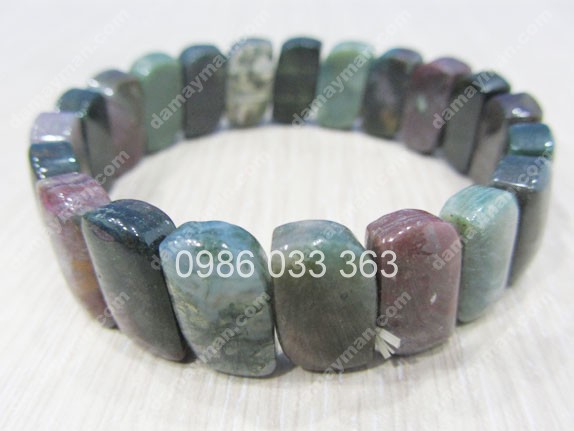 Vòng Tay Đá Chalcedony Bản