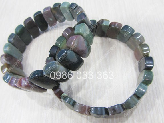 Vòng Tay Đá Chalcedony Bản