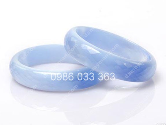 Vòng Tay Đá Mắt Mèo Xanh Biển 1,2cm