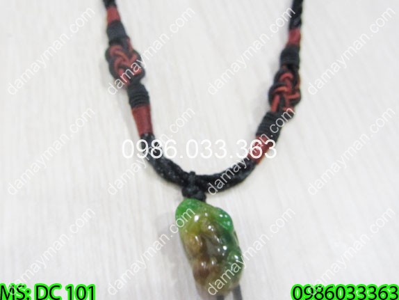 Dây Chuyền Tỳ Hưu Đá Cẩm Thạch