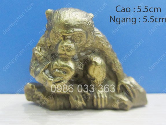 Khỉ Bằng Đồng Cao 5cm