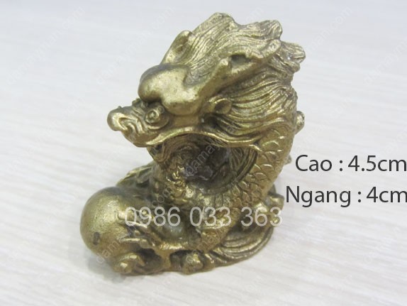 Rồng Bằng Đồng Cao 4,5cm