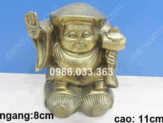 Ông Thần Tài Đồng Nhật Bản 11cm