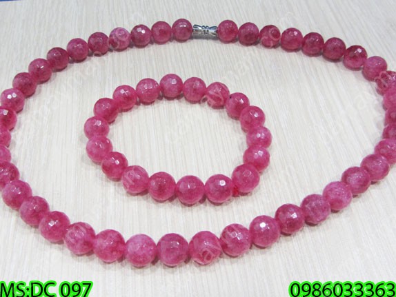 Dây Chuyền Đá Ruby Xử Lý