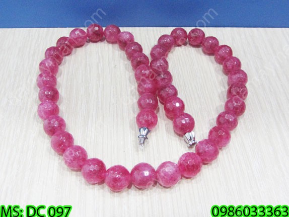 Dây Chuyền Đá Ruby Xử Lý