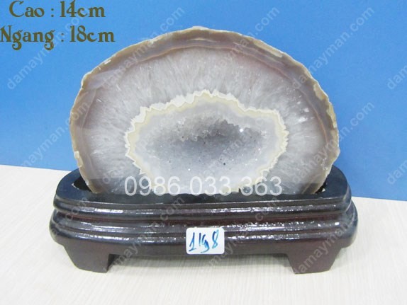 Ổ Agat Trắng 1.8kg