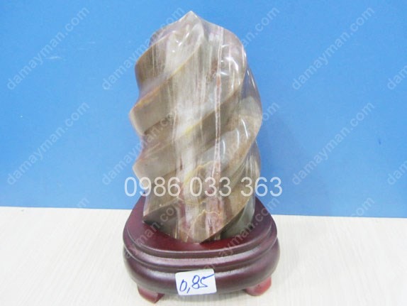 Trụ Đá Gỗ Hóa Thạch 0.85kg