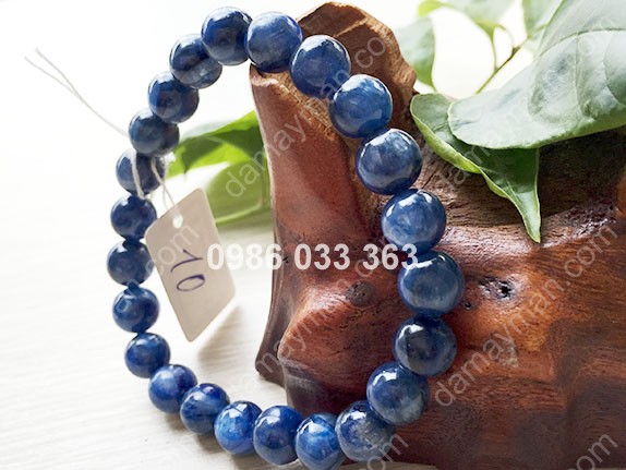 Vòng Tay Đá Sapphire Xanh Biển 9li