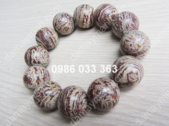 Lắc Tay Đá Chalcedony 18ly