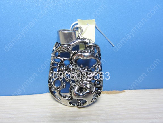 Mặt Dây Chuyền Inox Uốn Rồng