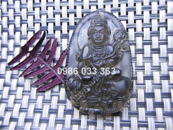 Phổ Hiền Bồ Tát Thạch Anh Khói Lớn