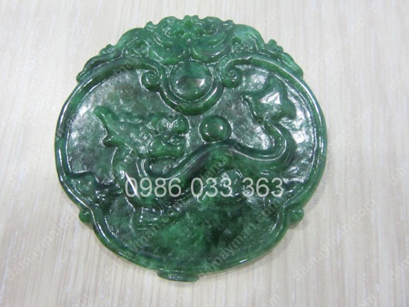 Mặt Tỳ Hưu Đá Cẩm Thạch