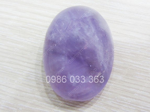 Mặt Dây Chuyền Đá Thạch Anh Tím Oval