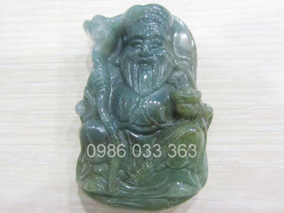 Mặt Dây Chuyền Ông Thổ Địa Chalcedony