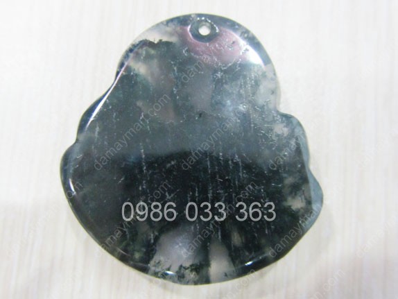 Mặt Dây Chuyền Phật Di Lạc Chalcedony