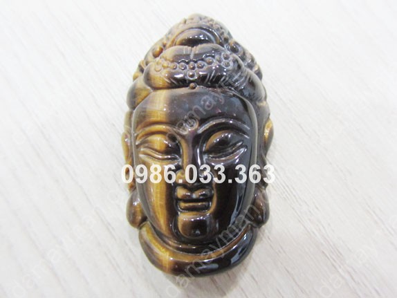 Mặt Dây Chuyền Phật Thích Ca Mắt Hổ