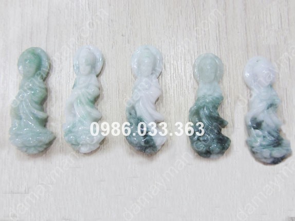 Mặt Phật Bà Đứng Đá Cẩm Thạch