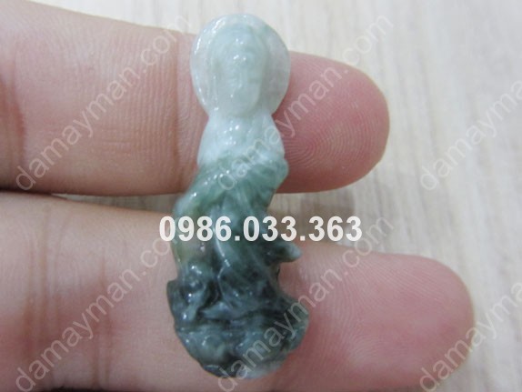 Mặt Phật Bà Đứng Đá Cẩm Thạch
