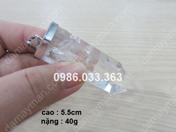 Trụ Đá Thạch Anh Trắng 40g