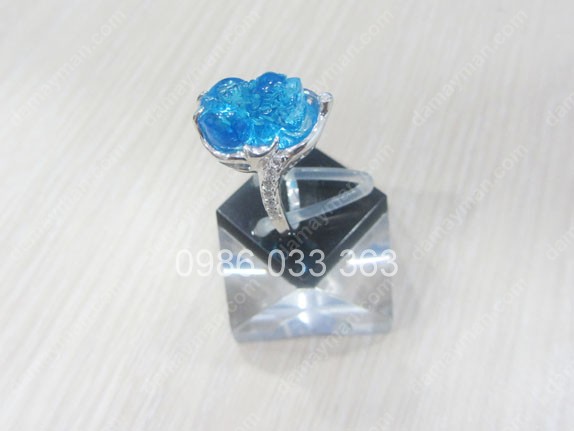 Nhẫn Tỳ Hưu Đá Sapphire