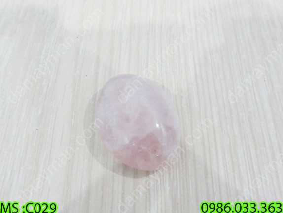 Mặt Dây Chuyền Đá Thạch Anh Hồng