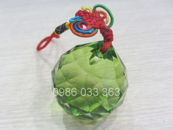 Cầu Pha Lê Màu Xanh Lá F40
