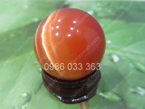 Cầu Đá Mắt Mèo Cam F30