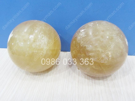 Cầu Đá Thạch Anh Vàng F50 ( 290g)