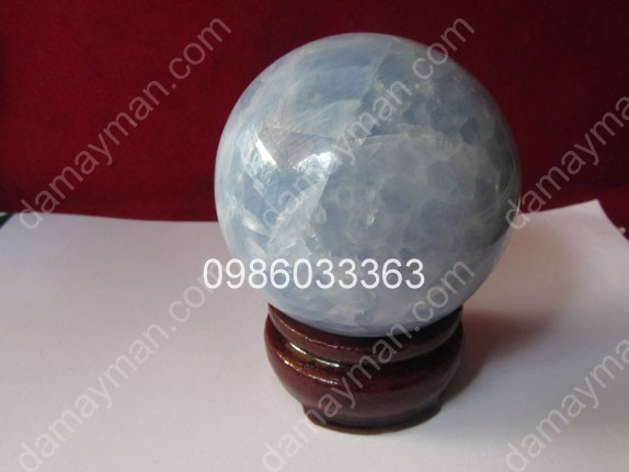 Quả Cầu Đá Aquamarine 960g