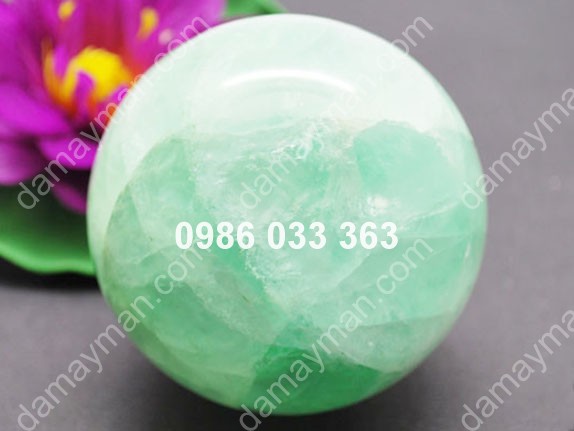 Cầu Đá Green Fluorite Xanh ( Dạ Quang ) 6kg x 650kg