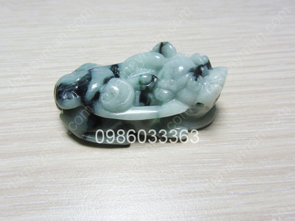 Cặp Tỳ Hưu Đá Cẩm Thạch A
