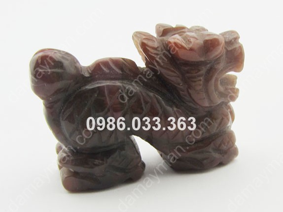 Rồng Đá Chalcedony Nâu