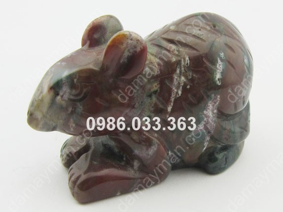 Chuột Đá Chalcedony Nâu 