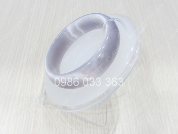 Vòng Tay Đá Mắt Mèo Trắng Giác